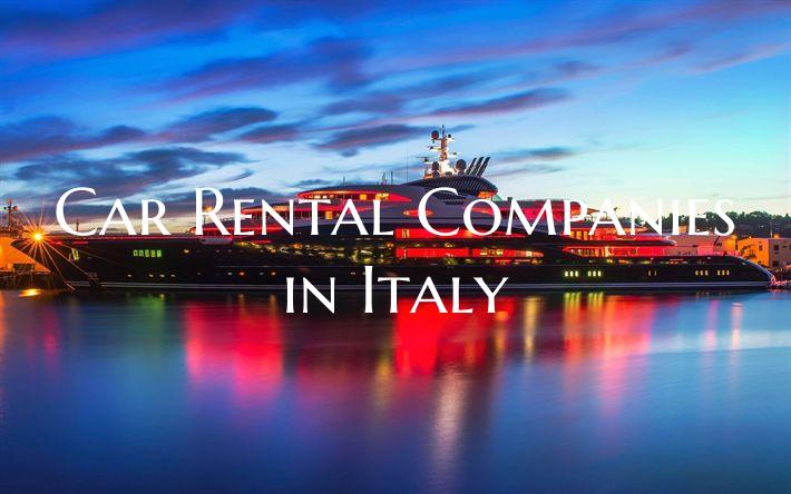 Car Rental Companies in Ital...